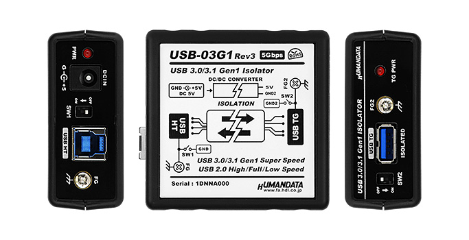 USB-03G1 - ヒューマンデータのLAN・USBシリーズ専用サイト