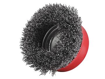 Wire Cup Brush 75mm X-LOCK | FaithfullTools.com