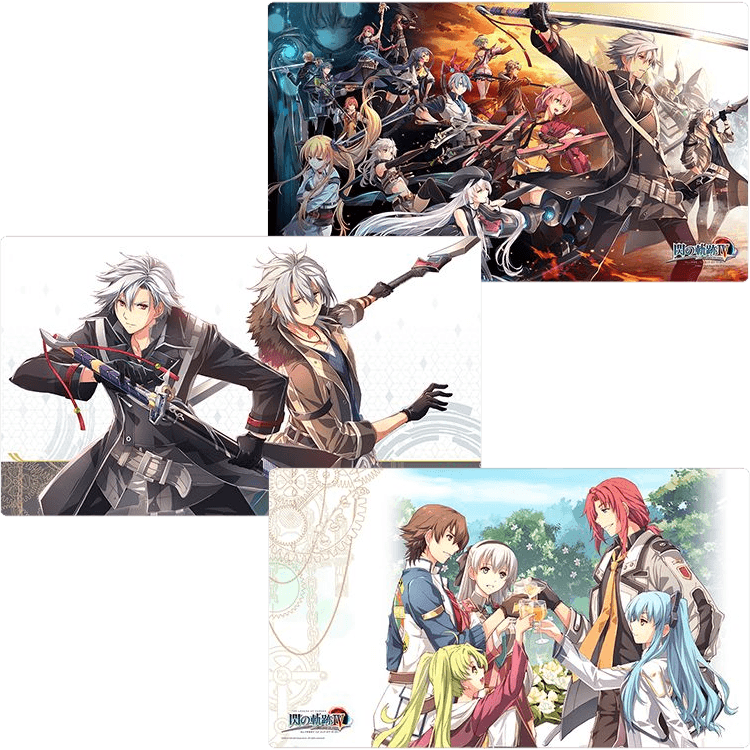 英雄伝説 閃の軌跡Ⅳ」ラバーマット第2弾（全3種） | 日本ファルコム