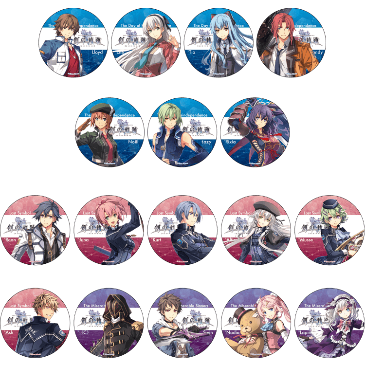 缶バッジ「英雄伝説 創の軌跡」 | 日本ファルコム 公式サイト