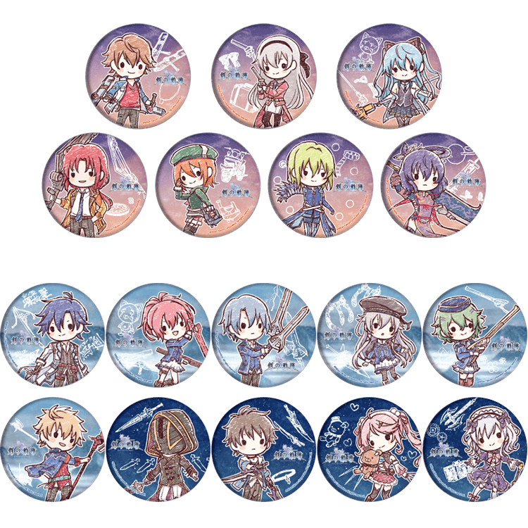 英雄伝説 創の軌跡」缶バッジ（GraffArt） | 日本ファルコム 公式サイト