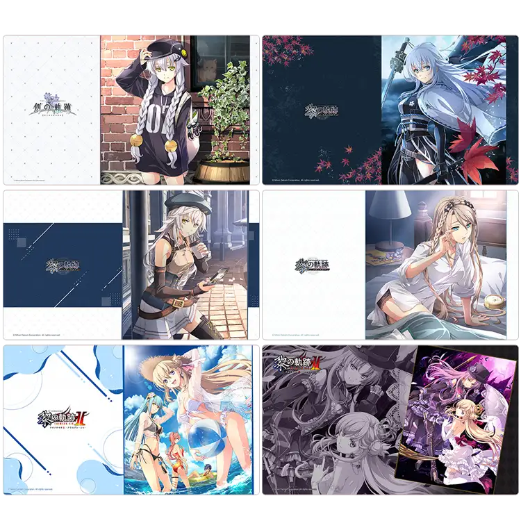 英雄伝説 軌跡シリーズ」ラバーマット（全6種） | 日本ファルコム 公式