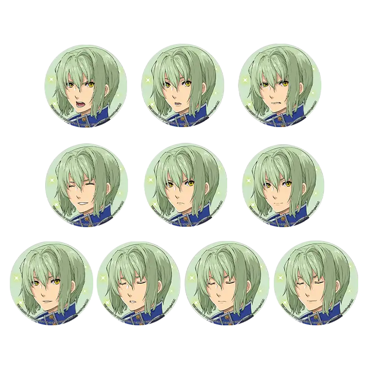 零の軌跡 76mm 表情缶バッジ（ワジ） | 日本ファルコム 公式サイト