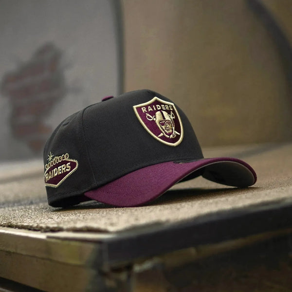 海外限定】ニューエラ 9FORTY Aフレーム NFL レイダース ペイズリー