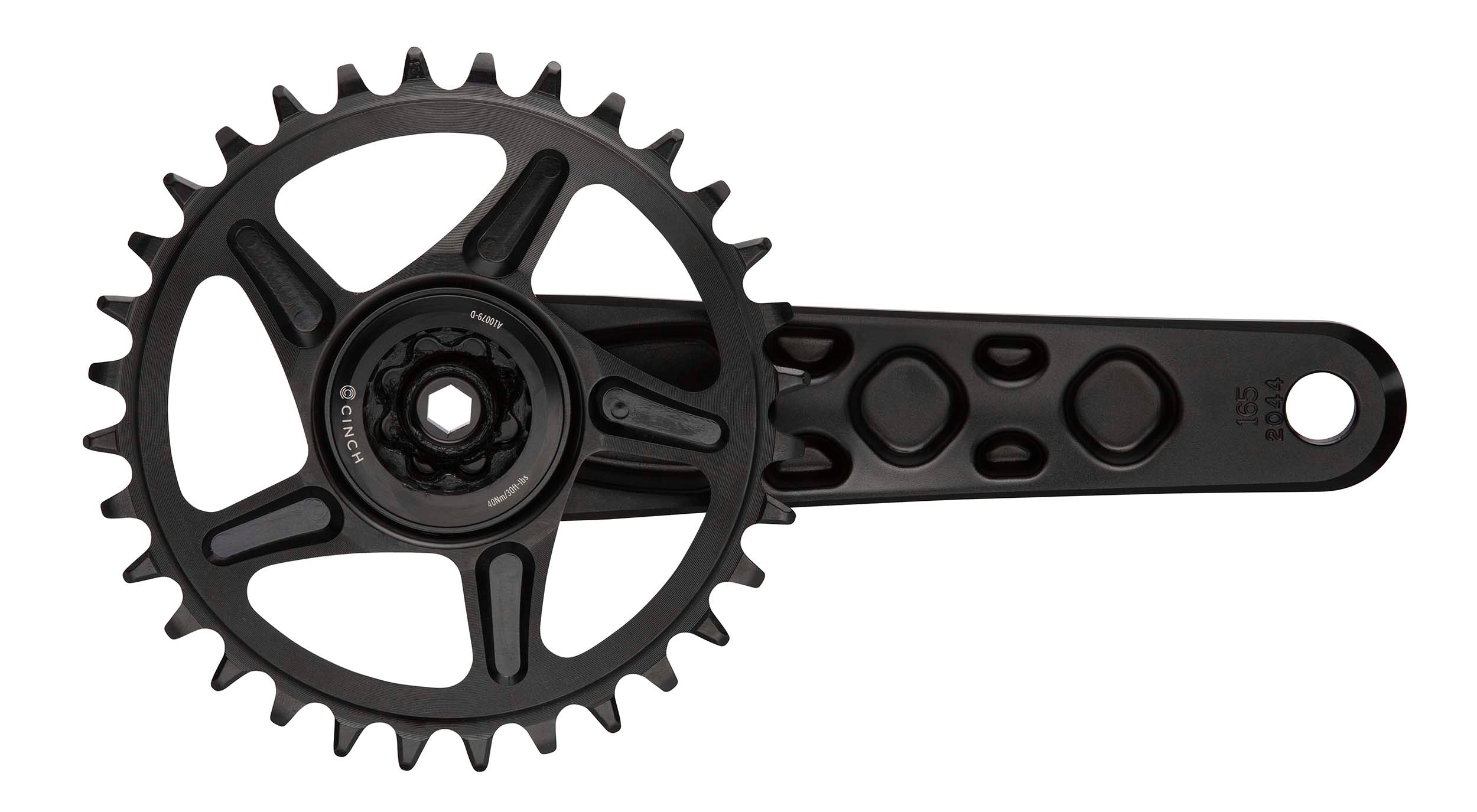 Race Face Turbine Cinch 136mm Spindle (52/55mm Chainline) Crankset