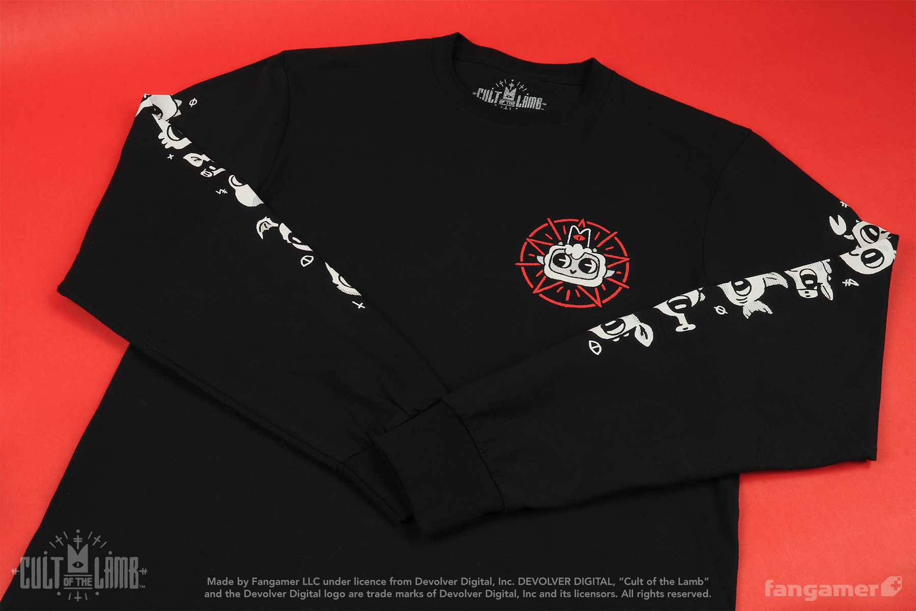 Cult of the Lamb」－ 信奉者たち ロングスリーブTシャツ - Fangamer Japan