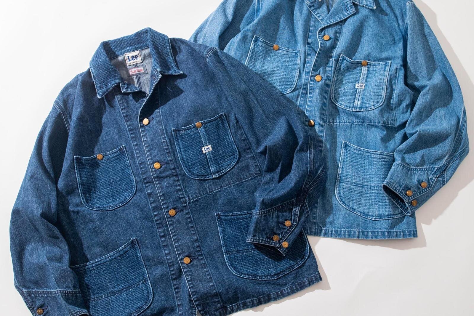 Lee×ブルーブルーのデニムワークジャケット、両ブランドのデニム
