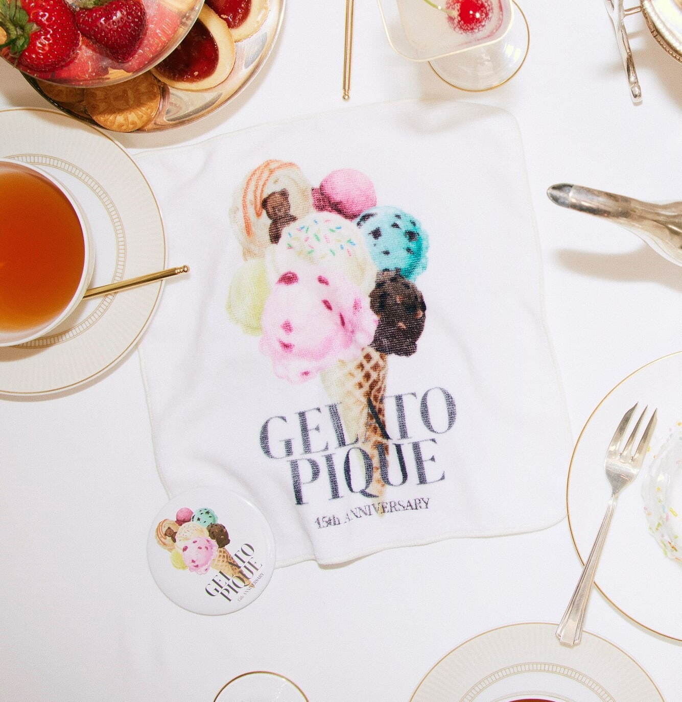 ジェラート ピケから“バースデーケーキ着想”ルームウェア、カラー