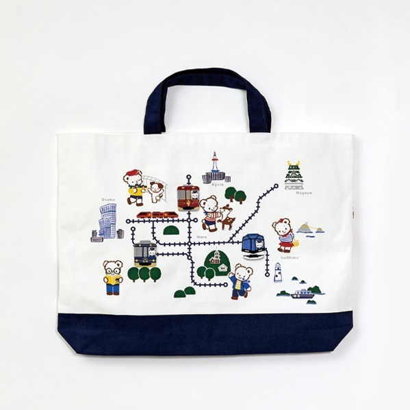 ファミリア×近鉄電車のコラボアイテム、特急“しまかぜ”に乗る「ファミ