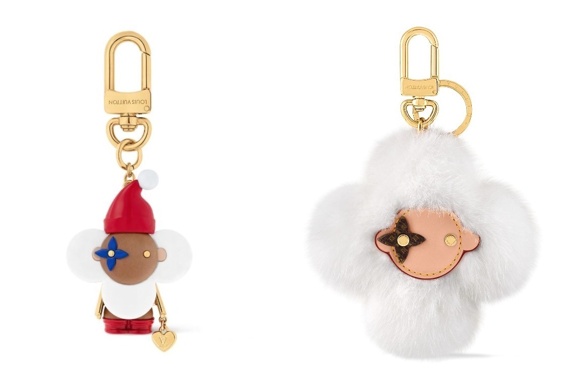 ルイ・ヴィトン24年クリスマス、サンタクロース姿やふわふわファーの