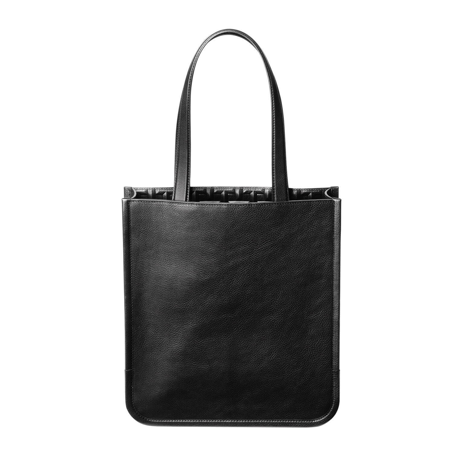 土屋鞄、“T字”が連なる立体加工×イタリアンレザーのトートやミニ