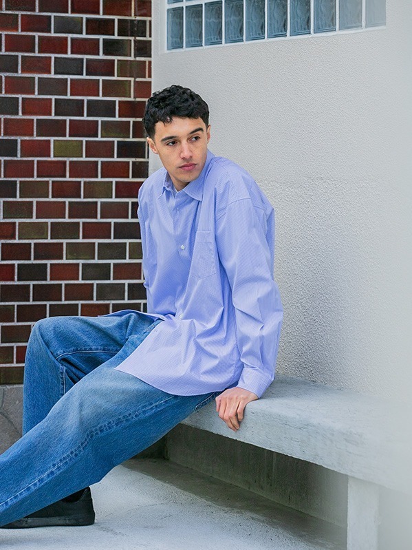 アーバンリサーチ“トーマス メイソン生地”を使ったオーバーサイズ