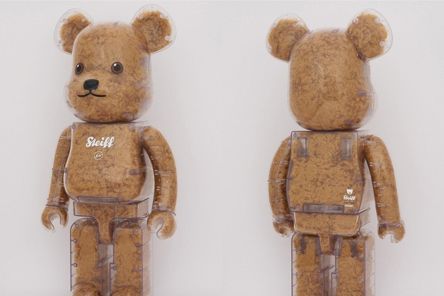 フラグメント デザイン手掛ける「ベアブリック」シュタイフのモヘアを