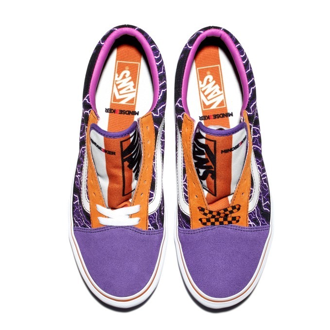 VANS×LA発「マインドシーカー」コラボスニーカー、サンダー(雷)柄の