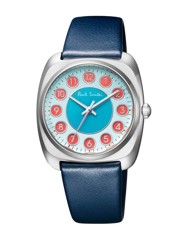 ポール・スミス ウォッチの新作腕時計「ダイヤル」古い電話機から着想