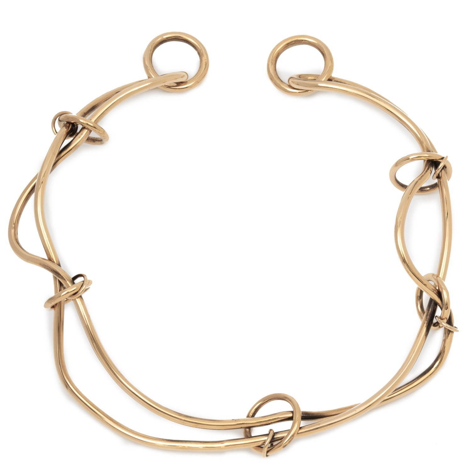 アレキサンダー・マックイーンの新作ジュエリー、アンティークゴールド