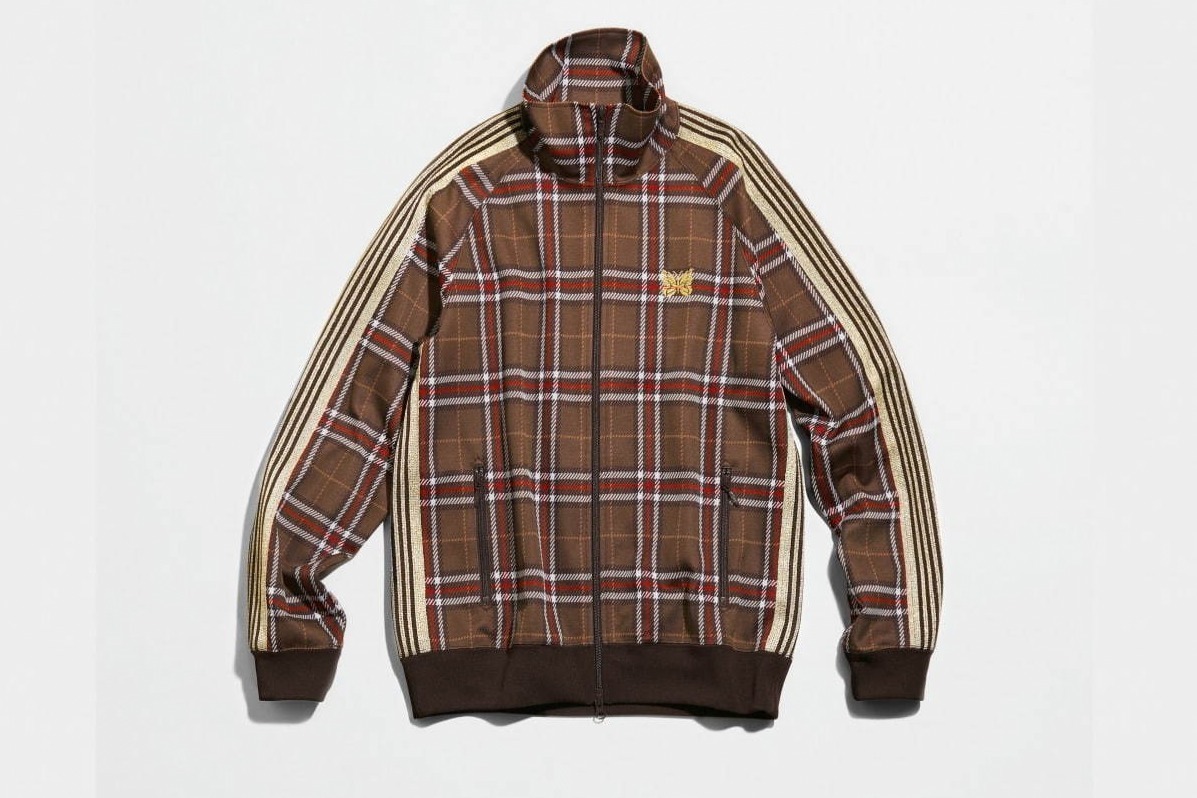 ニードルズ“チェック柄”の直営店限定トラックスーツ - ラメのライン