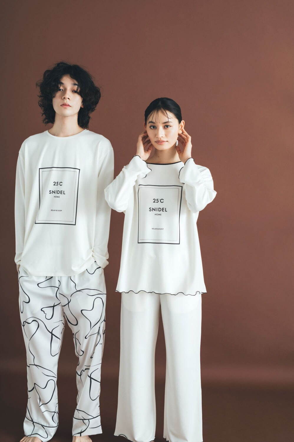 スナイデル ホーム22年バレンタイン限定ルームウェア、“チョコボタン