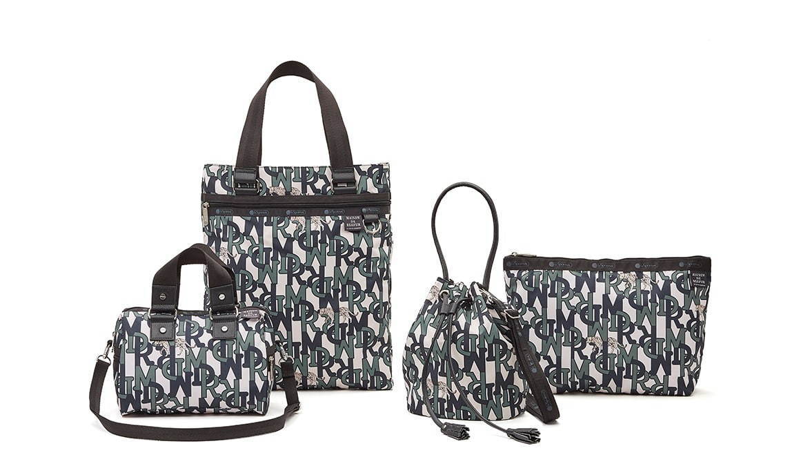 メゾン ド リーファー×レスポートサック“豹が歩く”モノグラムやグレー