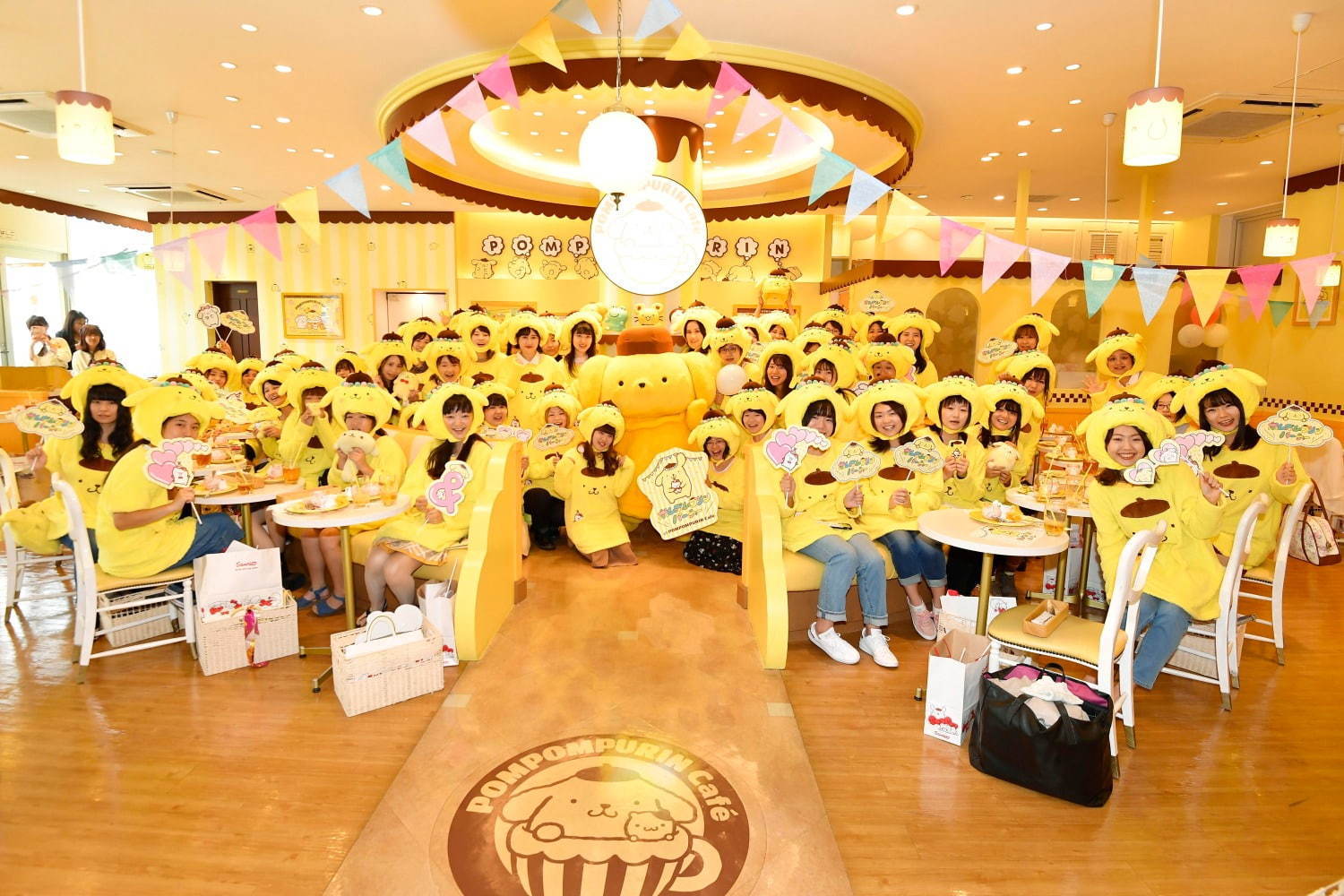 ポムバサダー限定の“なりきり”女子会「ポムポムプリンパーティー