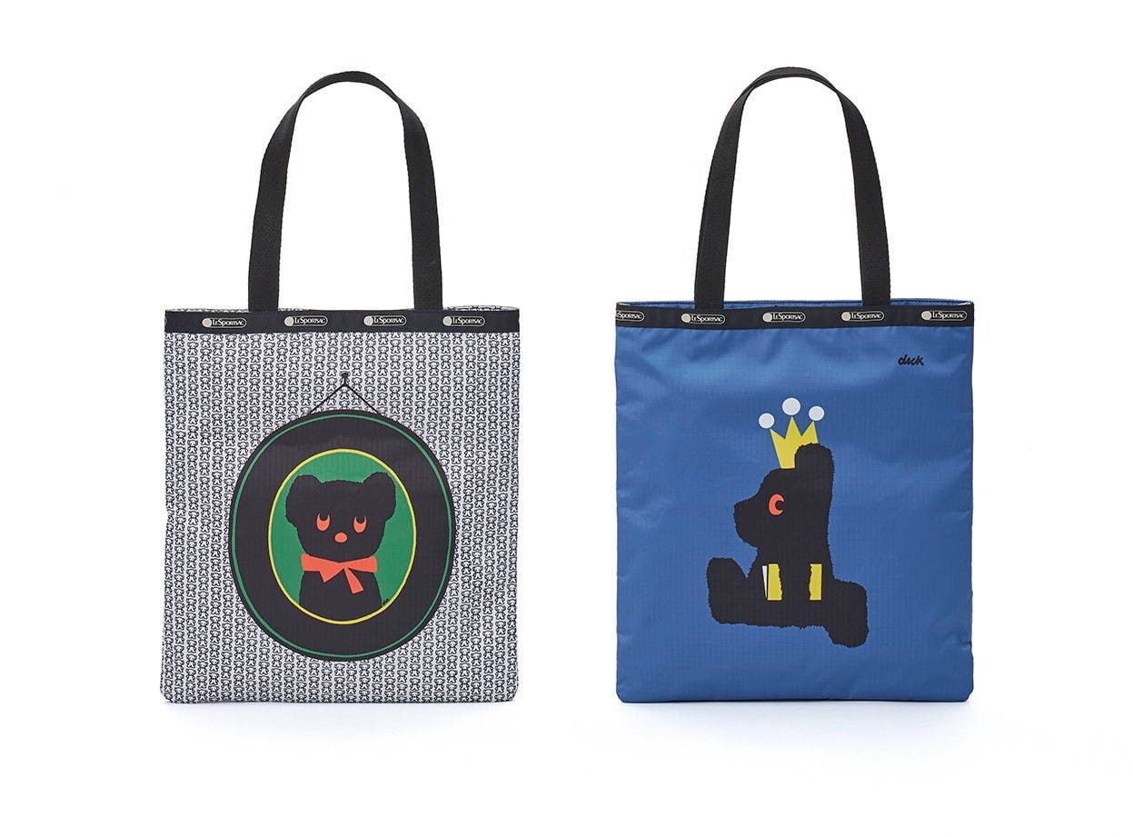 レスポートサック「ミッフィー」の絵本ポーチ、デニム調バックパックや