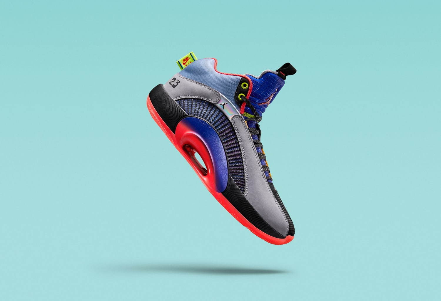 ナイキ新作シューズ「エア ジョーダン35」“空洞”のようなディテール