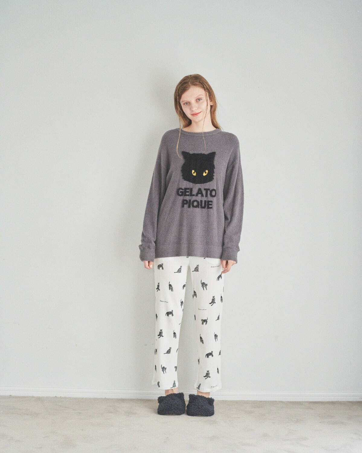 写真1/16｜ジェラート ピケ「黒ねこハロウィン」のルームウェア、黒