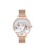 写真1/13｜オリビア・バートンのクリスマス限定腕時計 - “鳥と柊”の