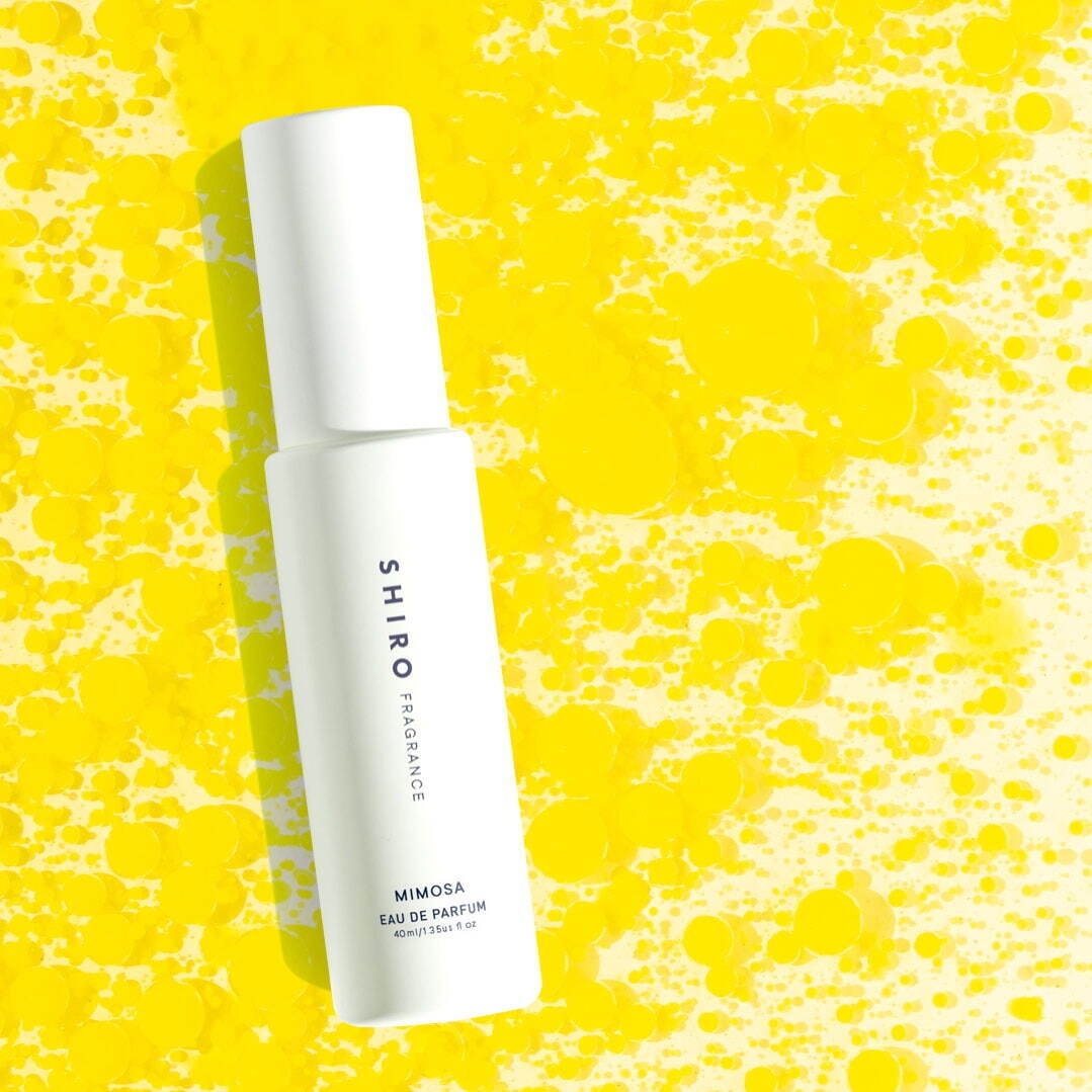 SHIRO2023年春コスメ「ミモザ」シリーズ、“グリーンフローラル”香る