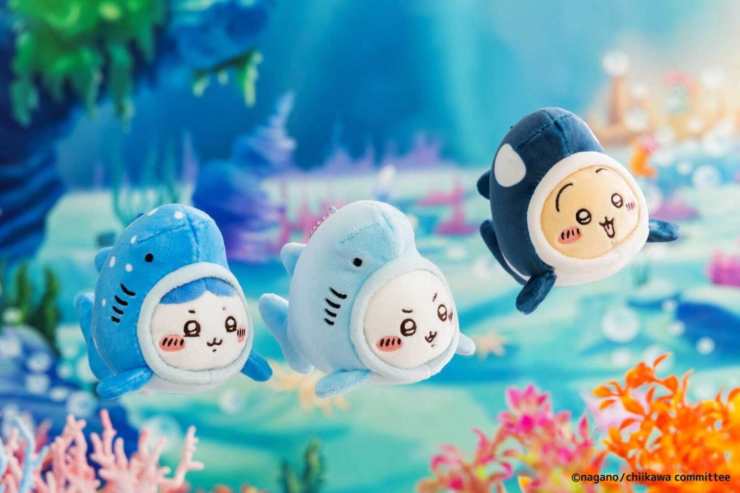 ちいかわ水族館 in 仙台うみの杜水族館」ハチワレやうさぎが海の生物に