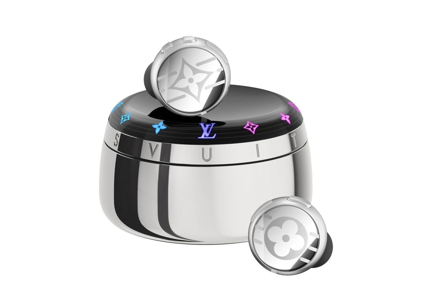 ルイ・ヴィトン ホライゾン イヤホン」に新色、モノグラム・フラワー