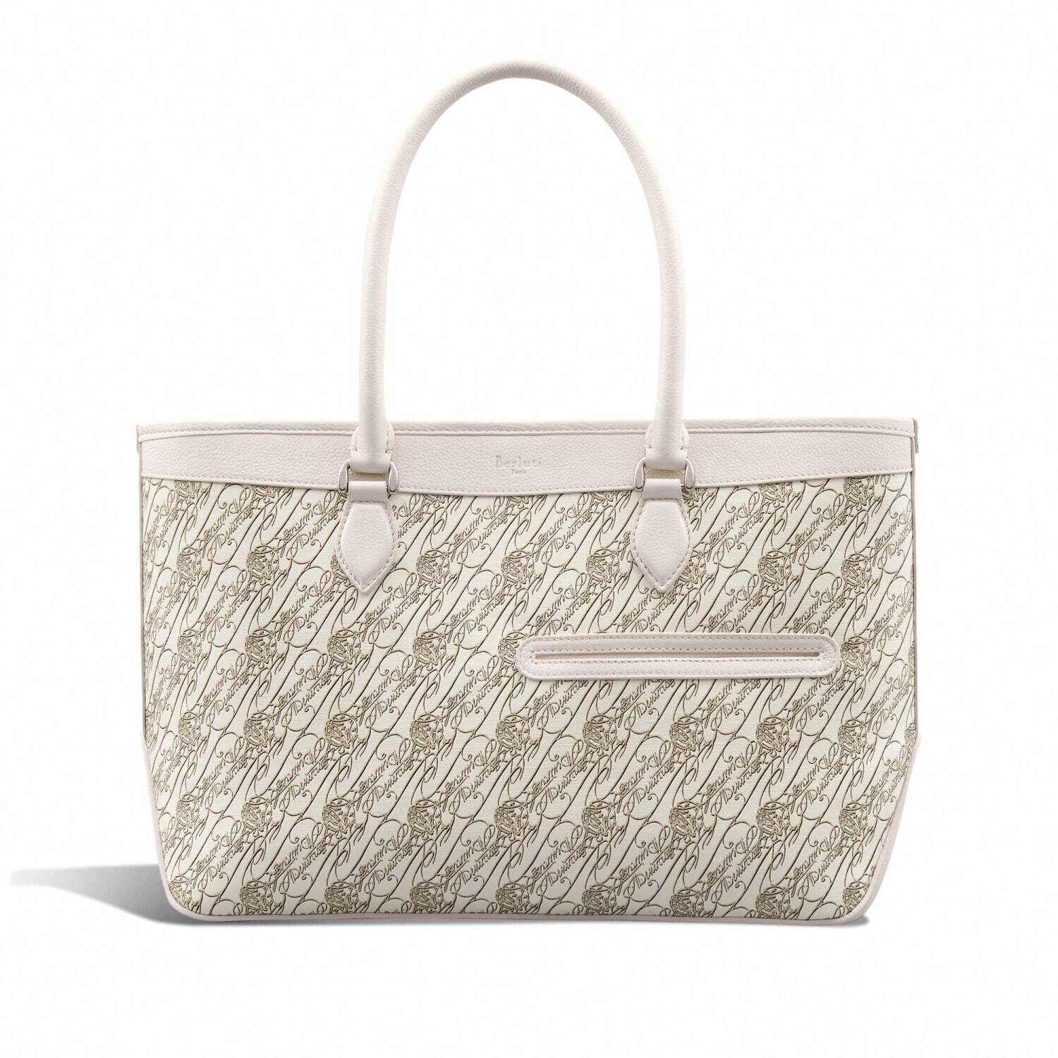 ベルルッティのトートバッグ「トゥジュール」“優雅な曲線スクリット