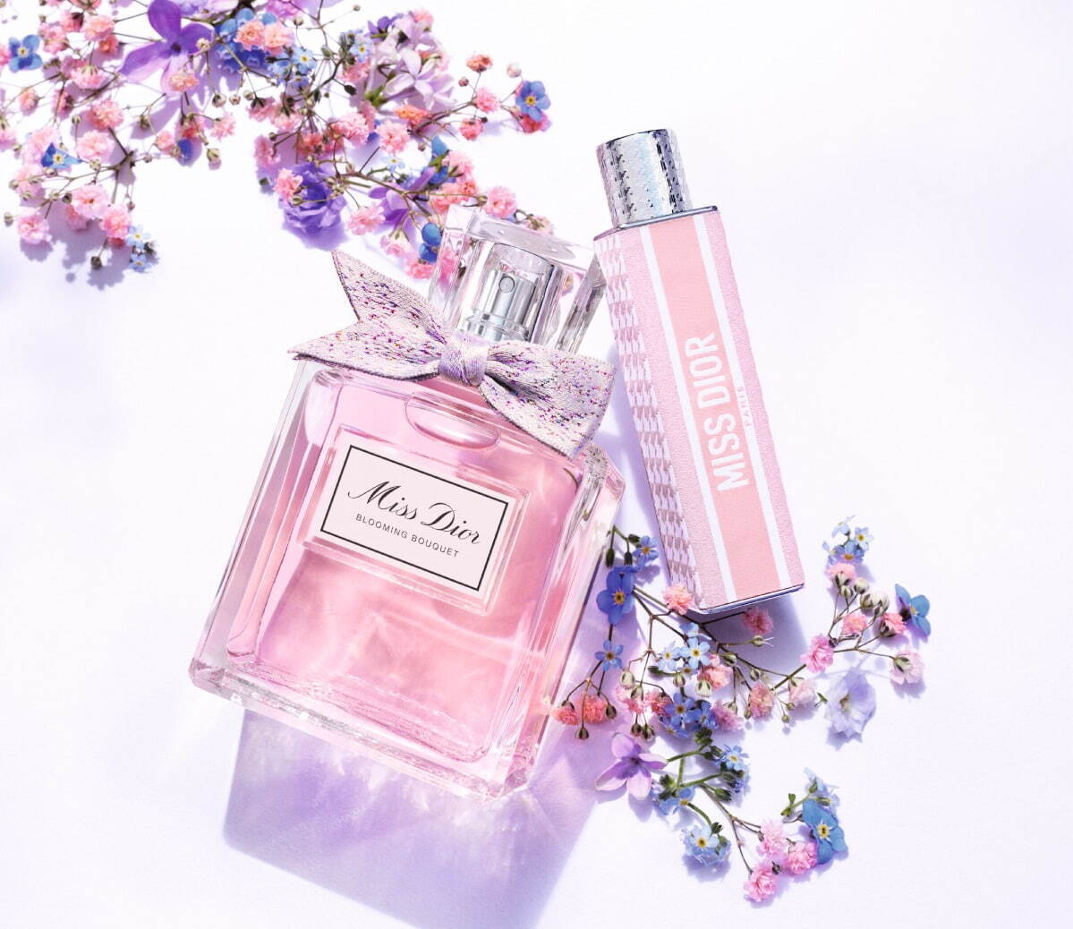 ディオール「ミス ディオール」24年春スティック フレグランス、“千鳥