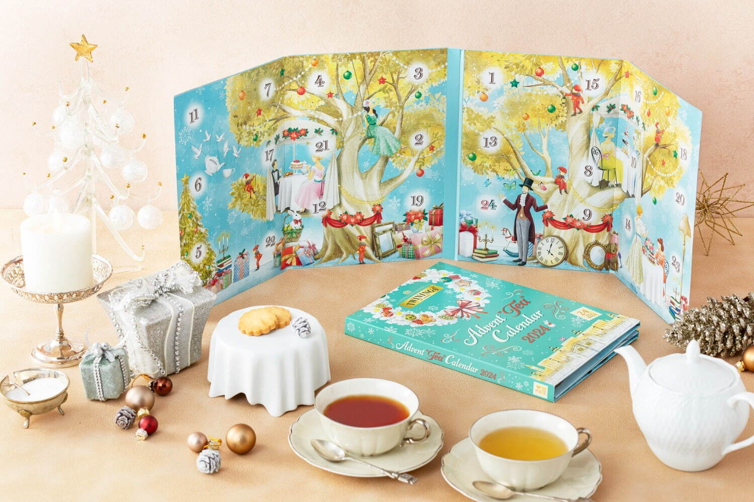 トワイニング“魔法の世界”着想「アドベント ティー カレンダー」人気