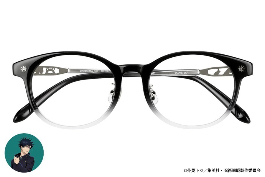 Zoff×アニメ「呪術廻戦」のコラボメガネ、五条悟や伏黒恵の術式を表現