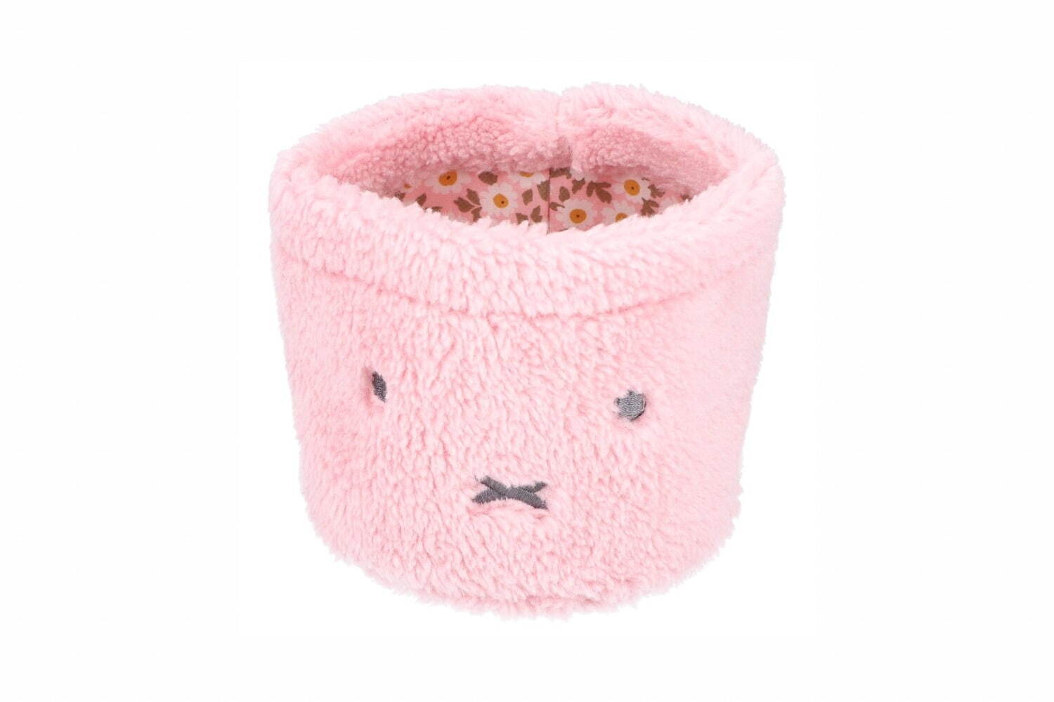 フラワーミッフィー“ふわもこ”冬グッズ、ポンポン付きケープの着せかえ