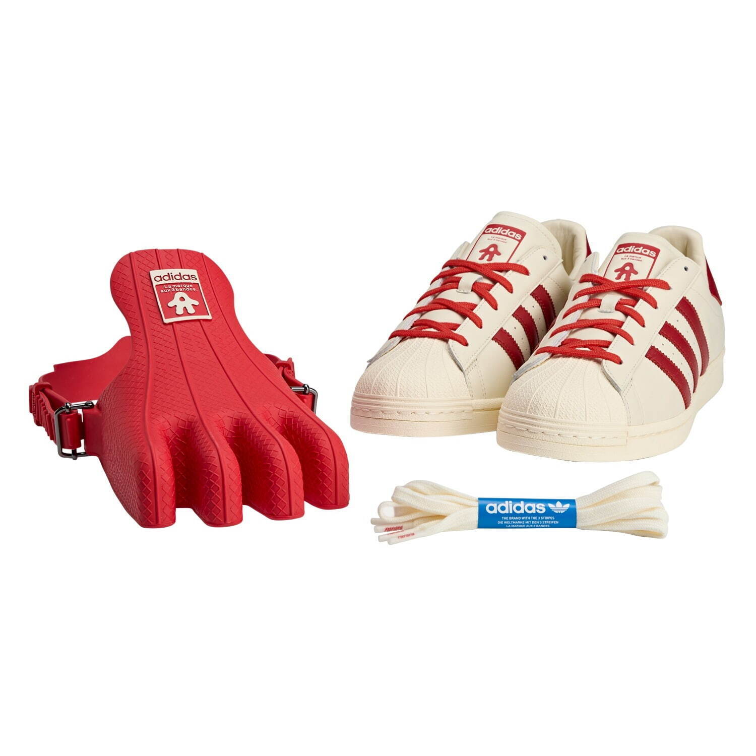 アディダス オリジナルス×アヴァヴァヴ“4本指”の「スーパースター