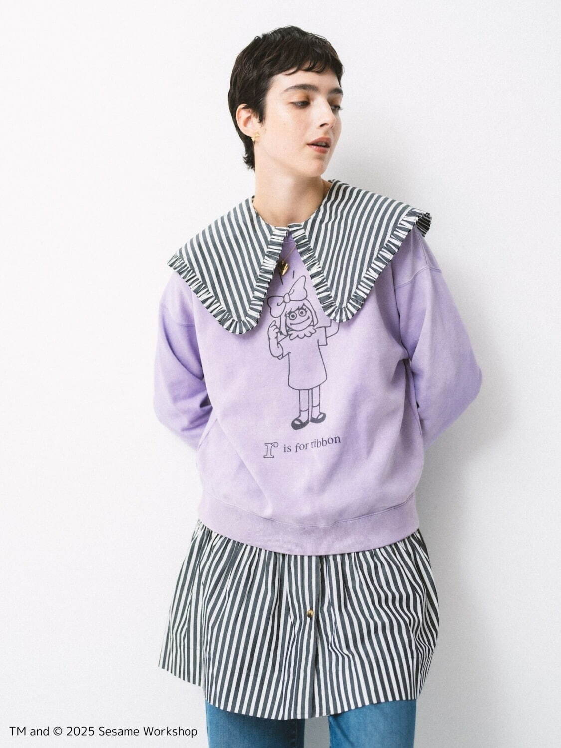 RHC ロンハーマン「セサミストリート」限定スウェット、“古着風”エルモ