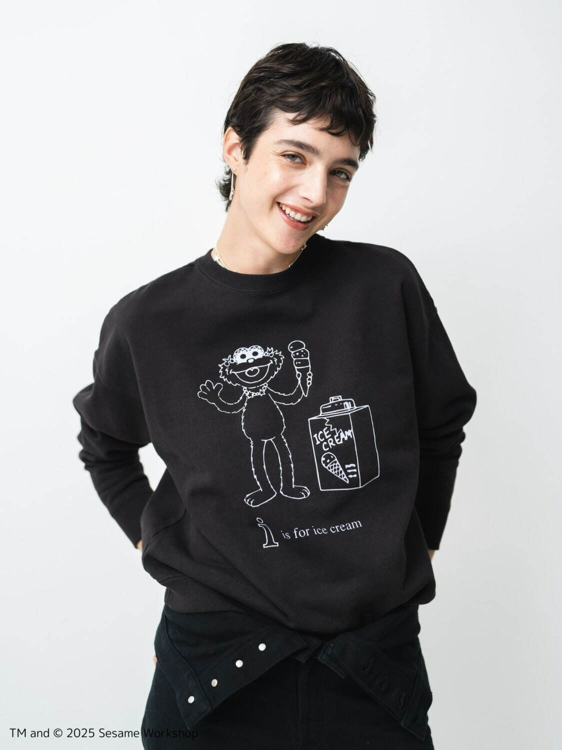 RHC ロンハーマン「セサミストリート」限定スウェット、“古着風”エルモ