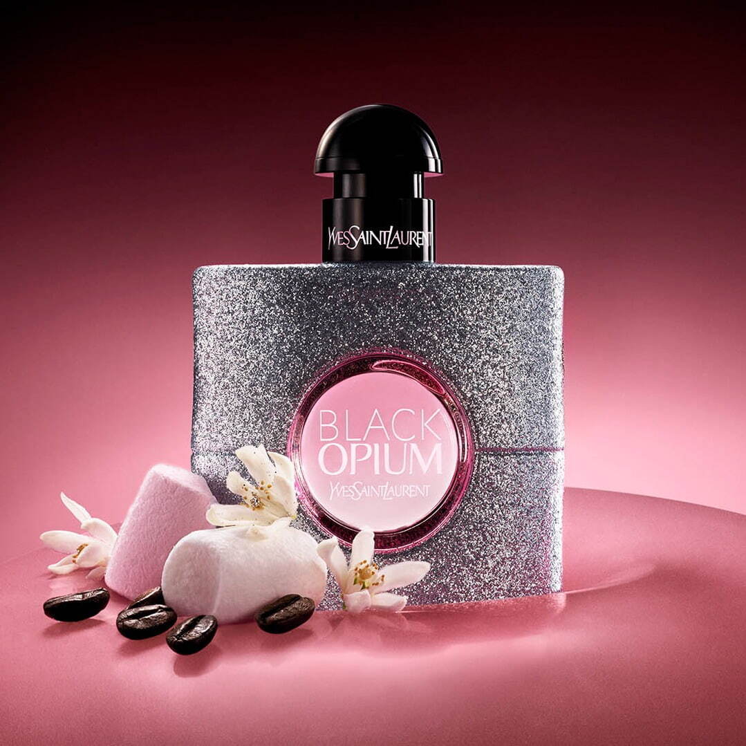 イヴ・サンローラン2025年春香水「コーヒーフローラル×マシュマロ」の