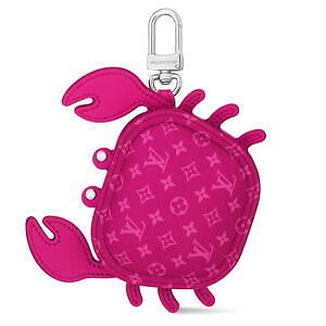 ルイ・ヴィトン“カニ＆カエル”のバッグチャーム、スケートボードの
