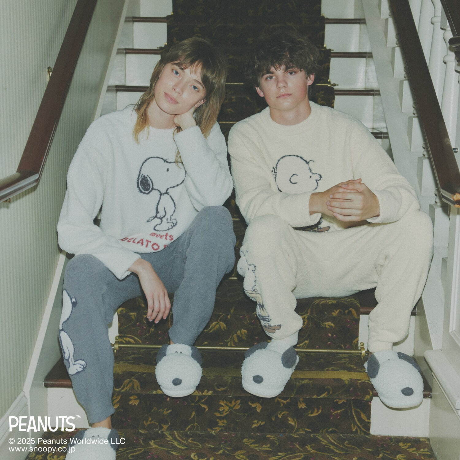 ジェラート ピケ「ピーナッツ」“ベアを抱きしめるスヌーピー”のルーム
