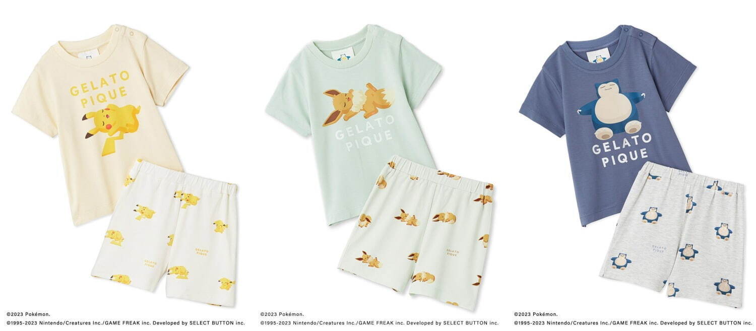 写真11/21｜ジェラート ピケ×ポケモンスリープ第2弾、ヤドン・イーブイ