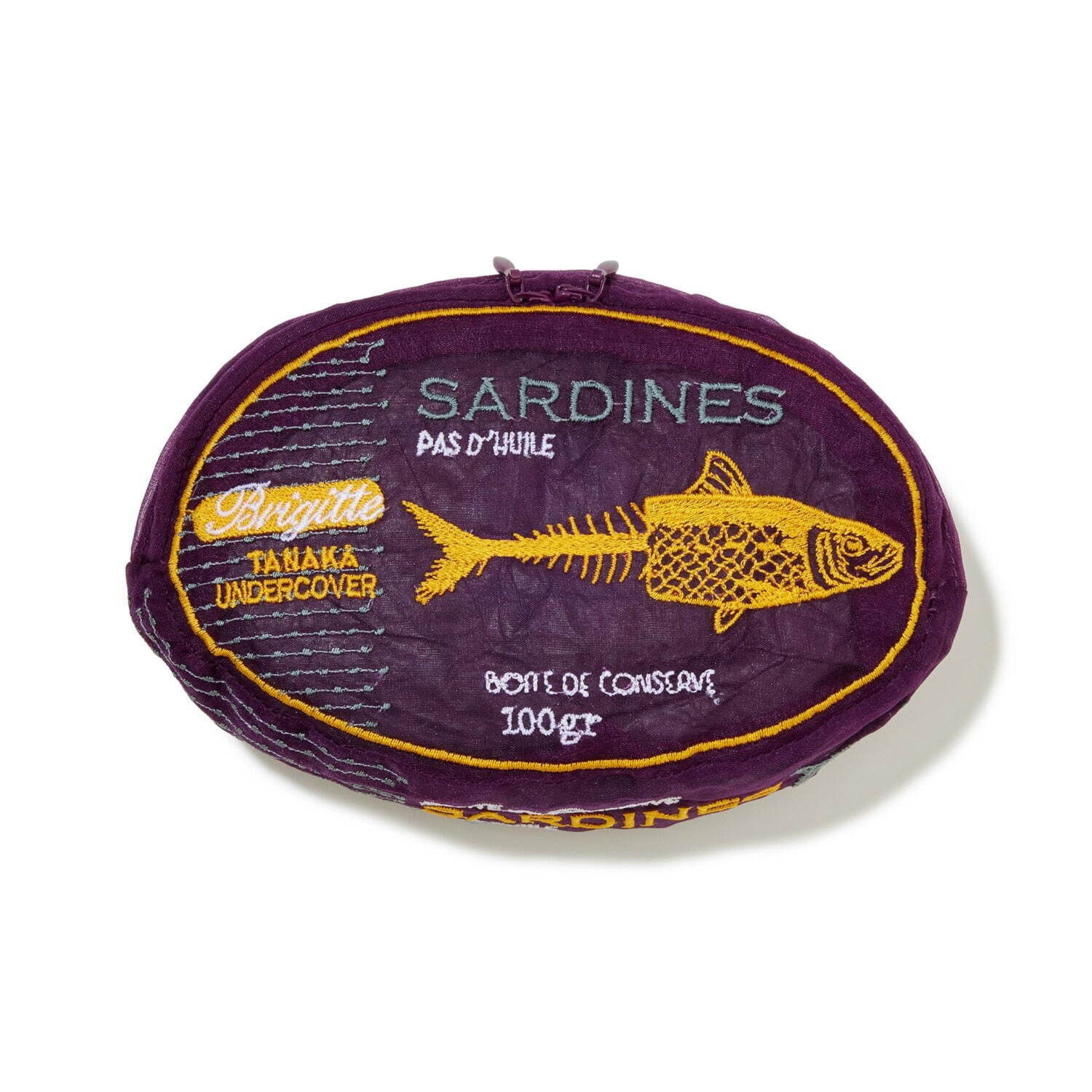 アンダーカバー × ブリジットタナカ“刺繍入り”買い物バッグ、高橋盾の