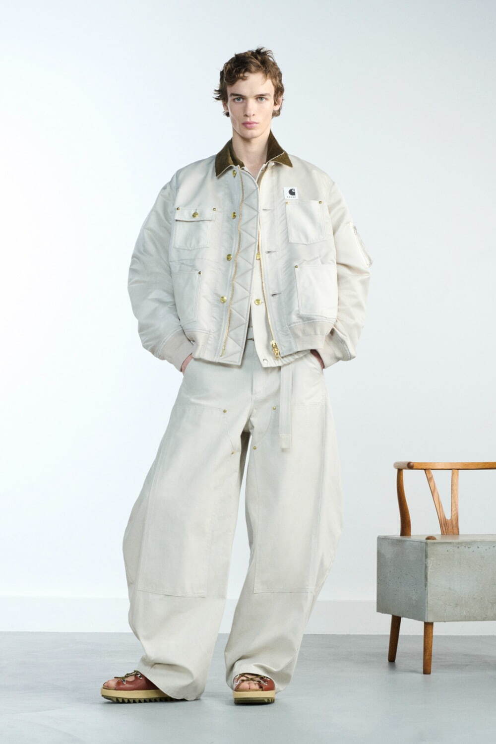 sacai 2026年春夏メンズコレクション - 日常に溶け込む装い