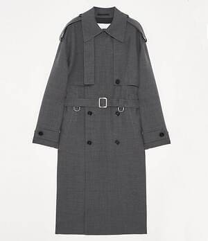 ジル サンダーのメンズアウター、柔らかなメリノのロングコート