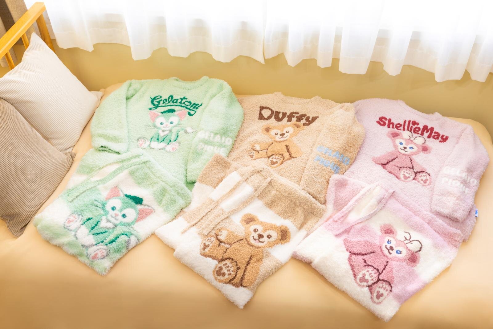 ジェラート ピケ「ダッフィー」のルームウェアやまんまるポーチ、東京