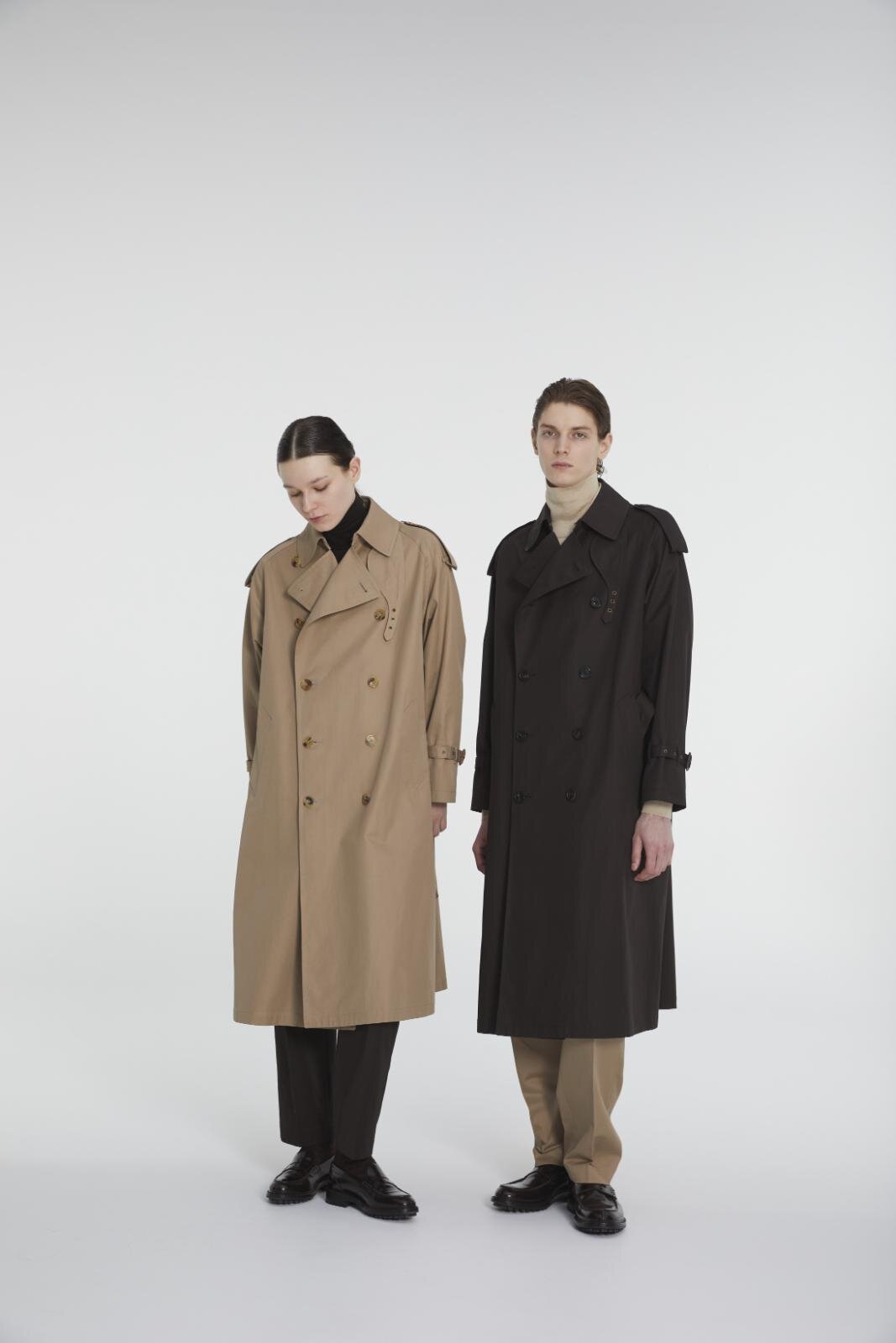 ダックス×Scyeの初コラボ、ハウスチェック柄のバルマカーンコート