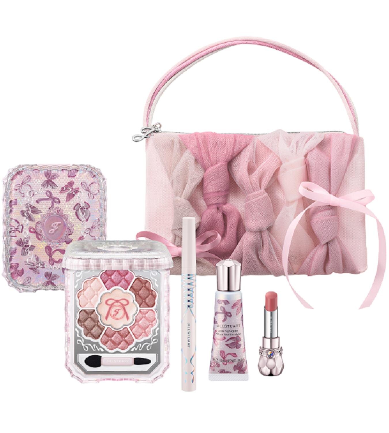 ジルスチュアート「ピンクリボン」が主役の25年クリスマスコフレ