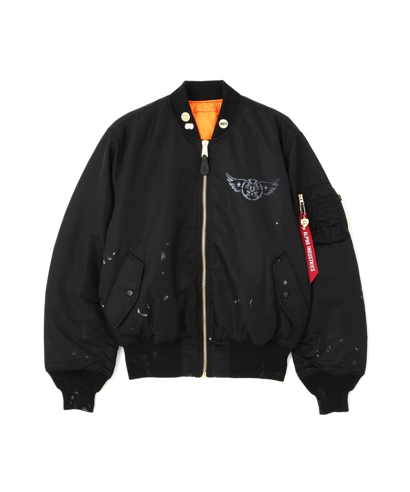 アルファ インダストリーズ×カミヤの“リメイク風”MA-1ジャケット、渋谷